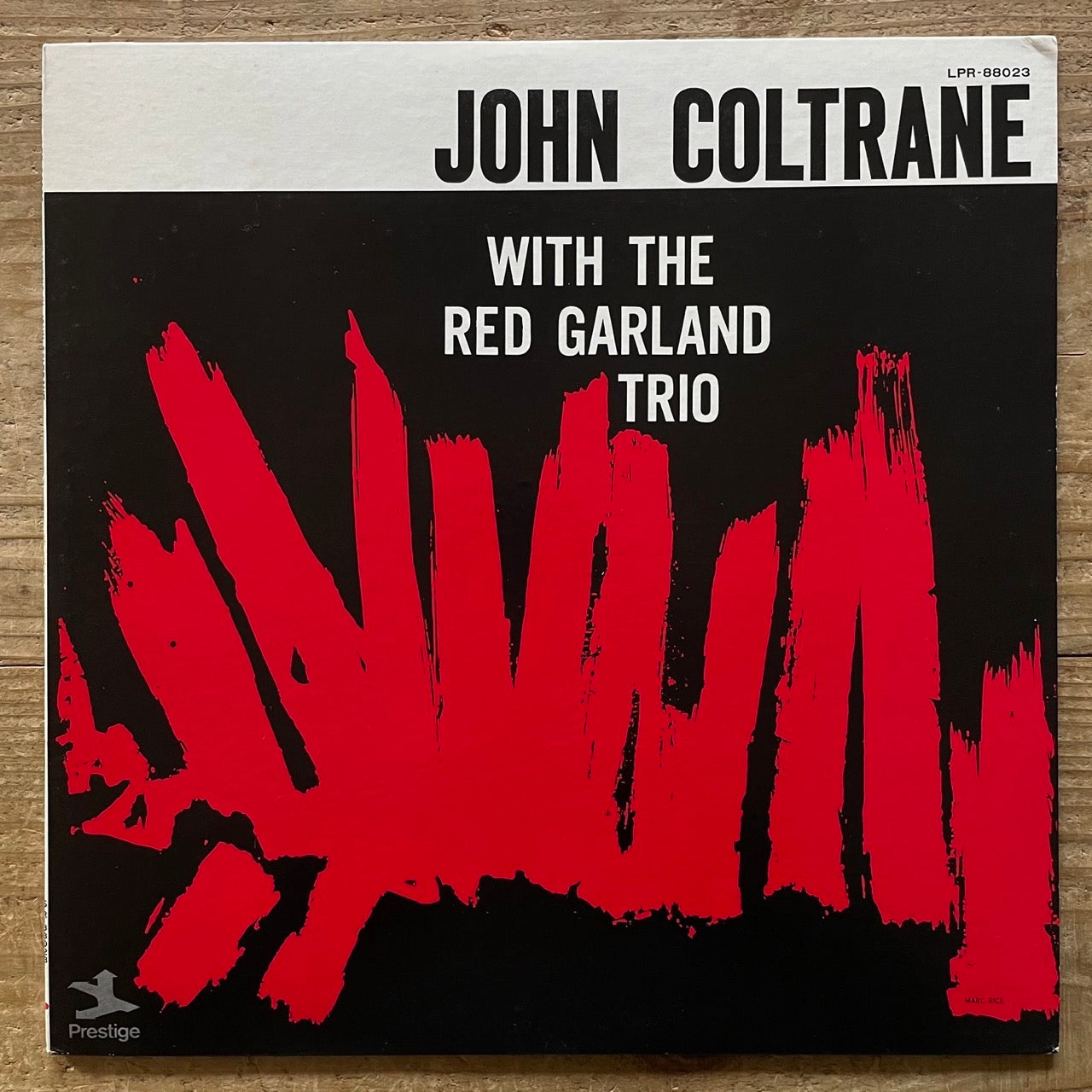 JOHN COLTRANE with RED GARLAND / TRANEING IN on Prestige - Japan MONO LP LPR-88023