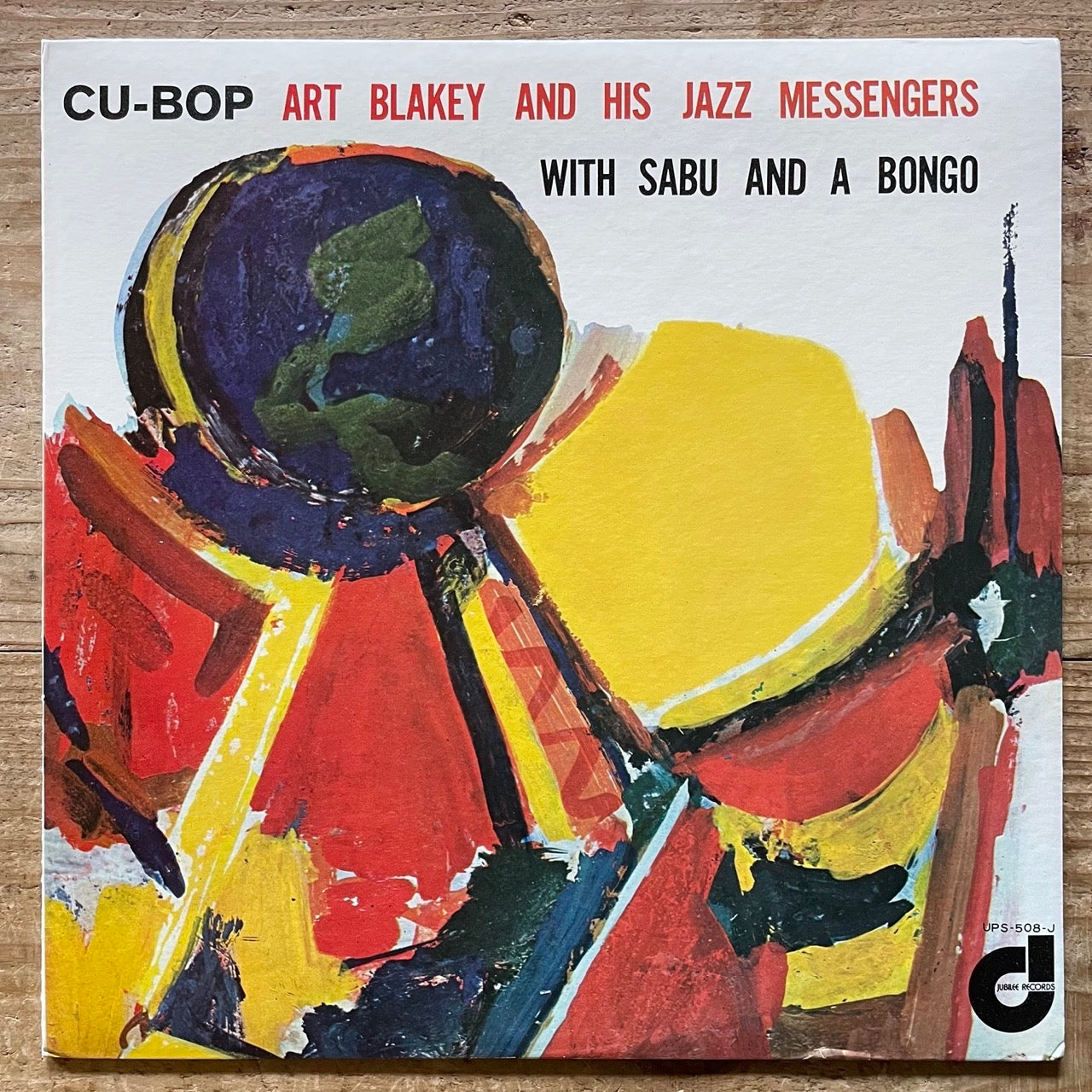 ART BLAKEY AND THE JAZZ MESSENGERS with SABU MARTINEZ / CU-BOP - Japan DG LP UPS-508-J