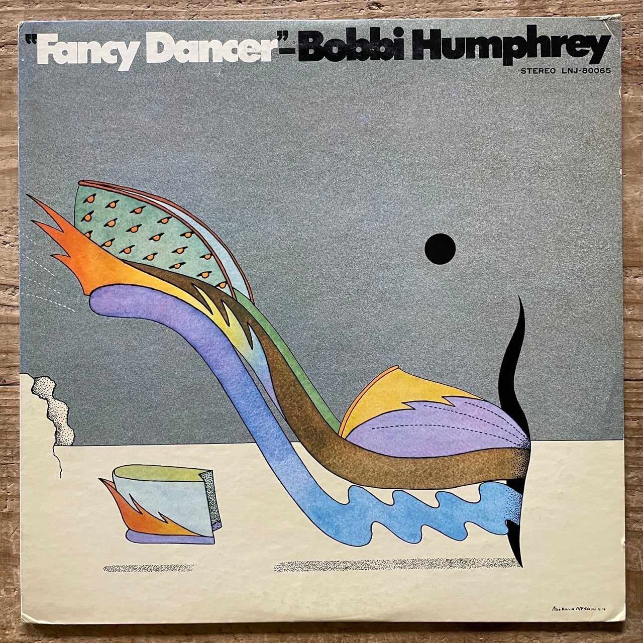 BOBBI HUMPHREY / FANCY DANCER on Blue Note - Japan Promo LP LNJ-80065 Soul Funk Groove