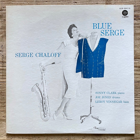 SERGE CHALOFF / BLUE SERGE on Capitol - Japan LP NM ECR-88018