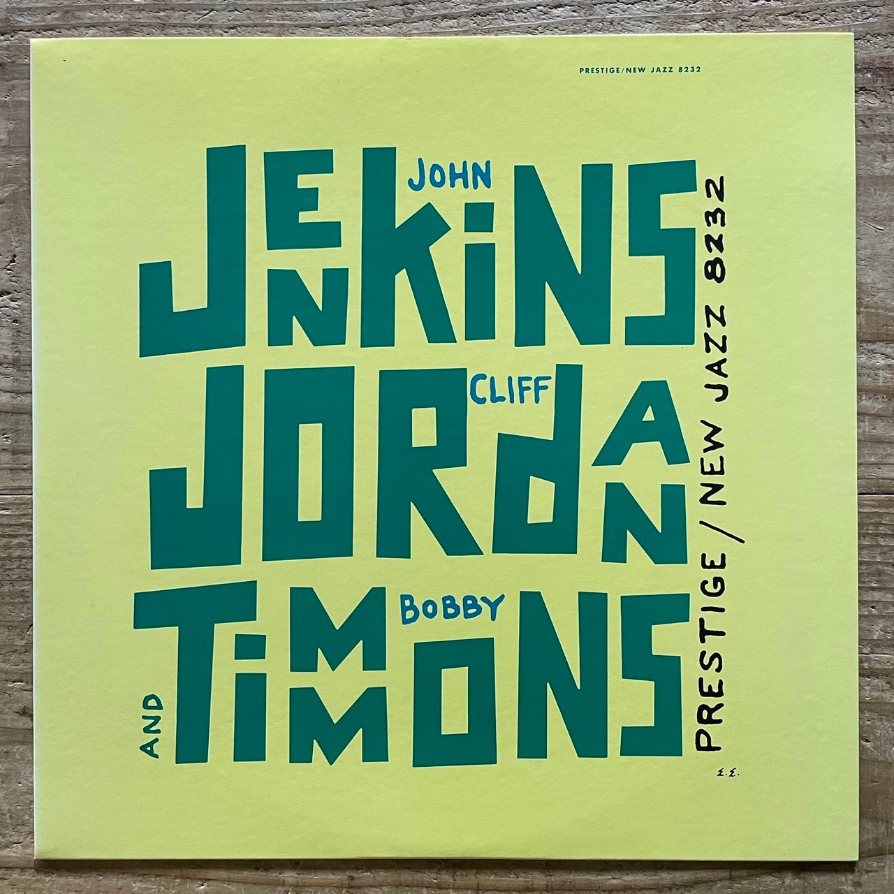 JOHN JENKINS, CLIFF JORDAN AND BOBBY TIMMONS on New Jazz - Japan MONO LP NM SMJ-6299