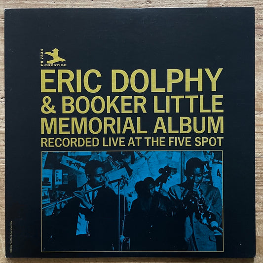 ERIC DOLPHY & BOOKER LITTLE / MEMORIAL ALBUM on Prestige - Japan LP NM SMJ-6574