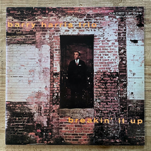 BARRY HARRIS TRIO / BREAKIN' IT UP on Argo - Japan LP NM UPS-2198-B