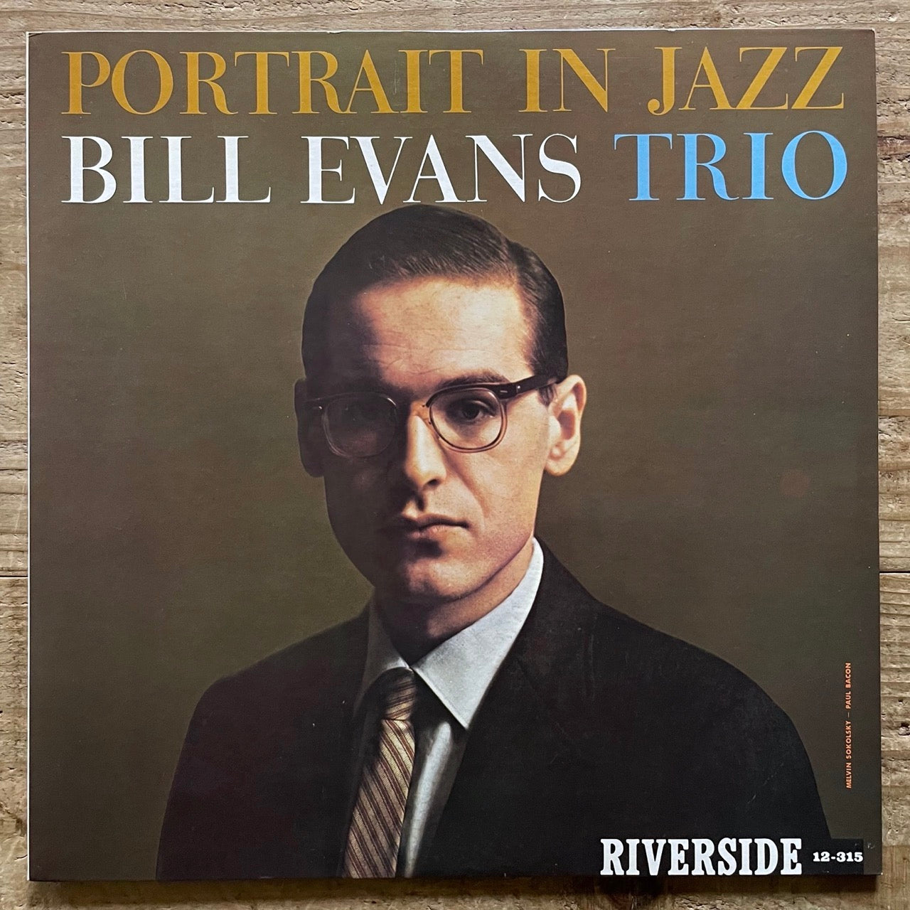 BILL EVANS TRIO / PORTRAIT IN JAZZ on Riverside - Japan LP NM SMJ-6144