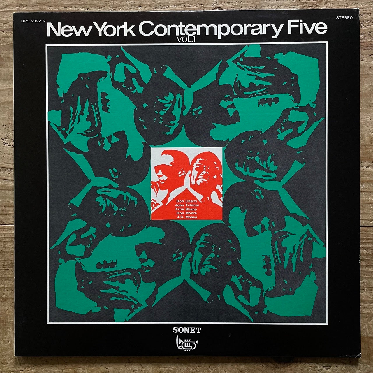 NEW YORK CONTEMPORARY FIVE / VOL.1 on Sonet - Japan DG LP Don Cherry John Tchicai UPS-2022-N