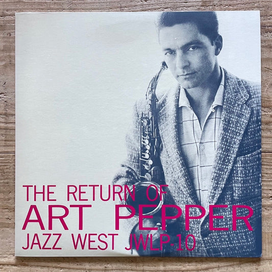 ART PEPPER / THE RETURN OF.. on Jazz West - Japan King LP NM GXF-3127