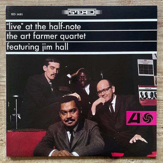 ART FARMER feat. JIM HALL / LIVE AT THE HALF-NOTE on Atlantic - Japan LP NM P-4509A