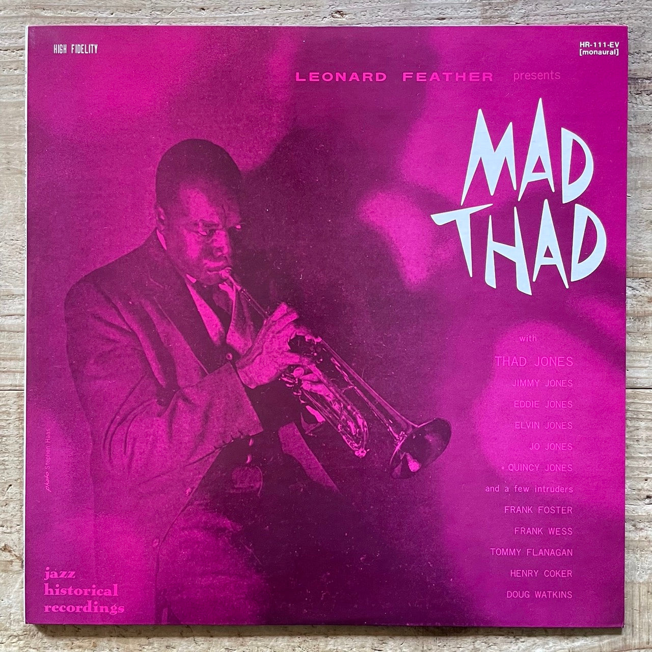 THAD JONES / MAD THAD on Period - Japan MONO LP NM HR-111-EV