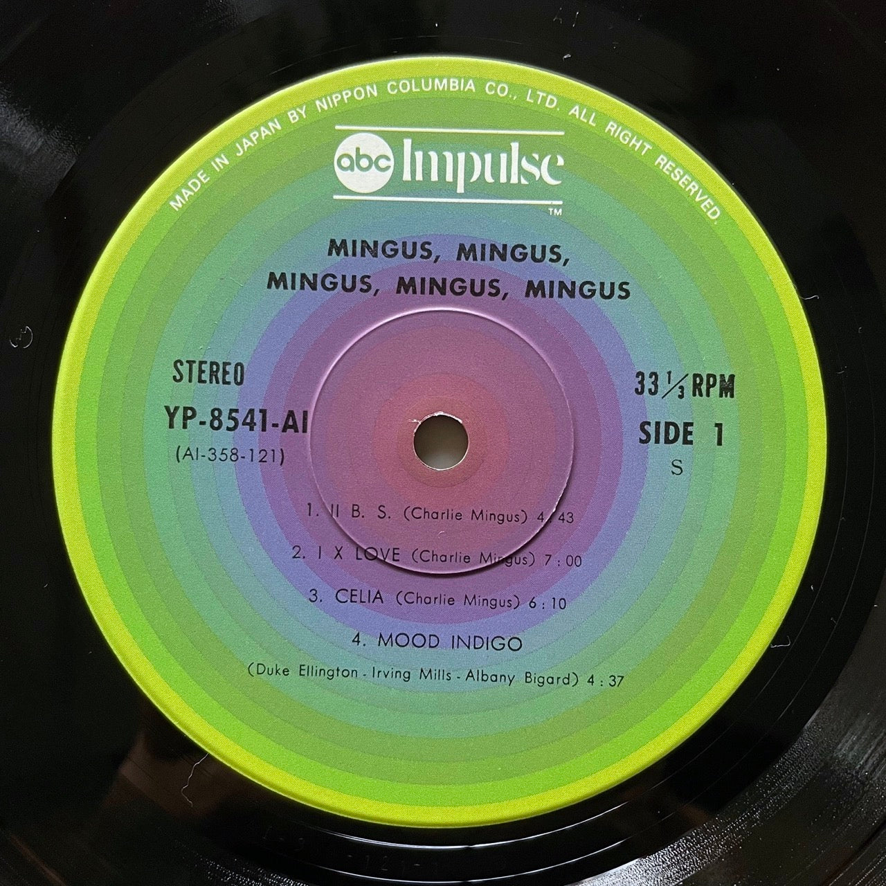 CHARLIE MINGUS / MINGUS MINGUS MINGUS MINGUS MINGUS on Impulse - Japan GF LP NM obi YP-8541-AI