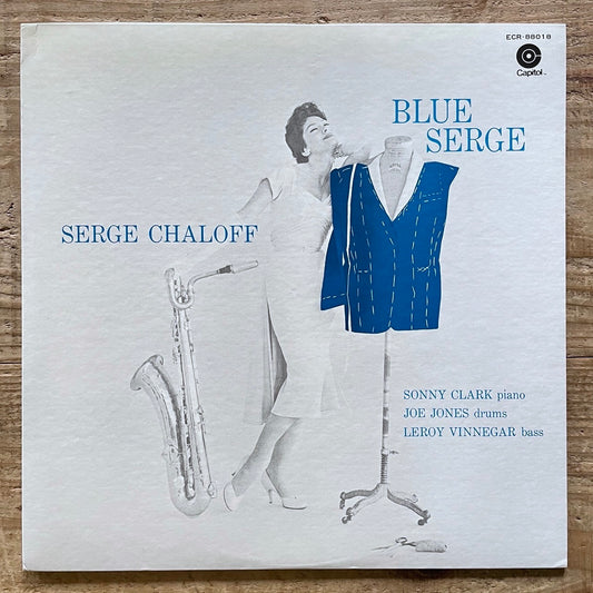 SERGE CHALOFF / BLUE SERGE on Capitol - Japan LP NM ECR-88018