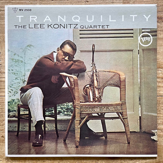 LEE KONITZ QUARTET / TRANQUILITY on Verve - Japan LP NM MV-2508