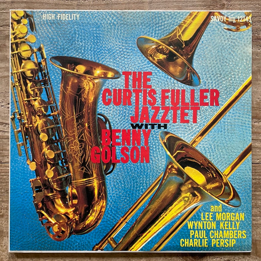 CURTIS FULLER JAZZTET with BENNY GOLSON on Savoy - Japan MONO LP MGJ-12143