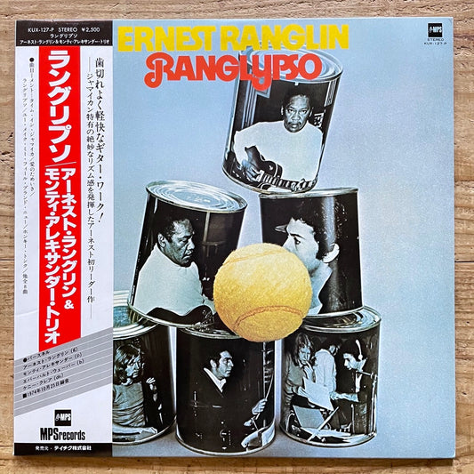 ERNEST RANGLIN / RANGLYPSO on German MPS - Japan LP NM obi KUX-127-P