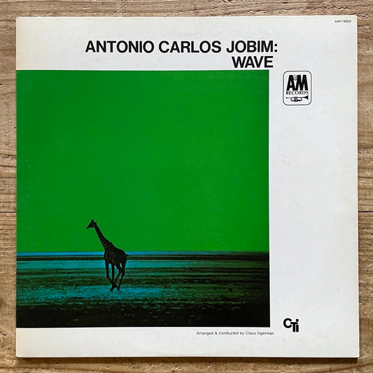 ANTONIO CARLOS JOBIM / WAVE on CTI - Japan A&M LP AMP-18003