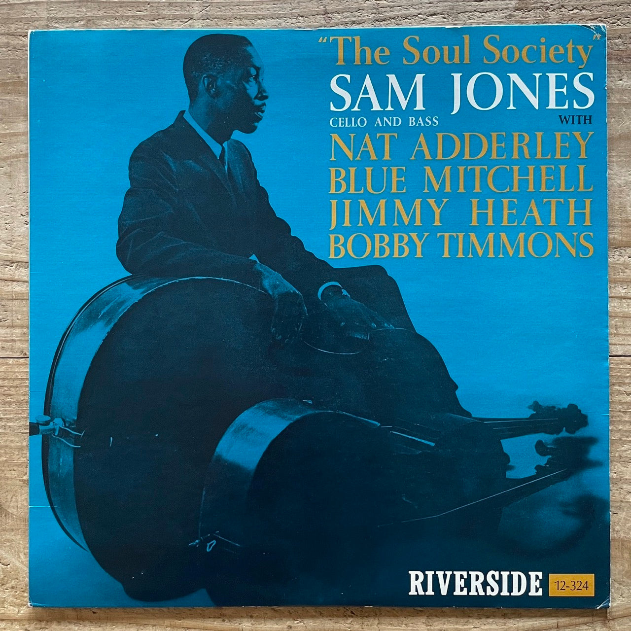 SAM JONES / THE SOUL SOCIETY on Riverside - Japan LP SMJ-6079