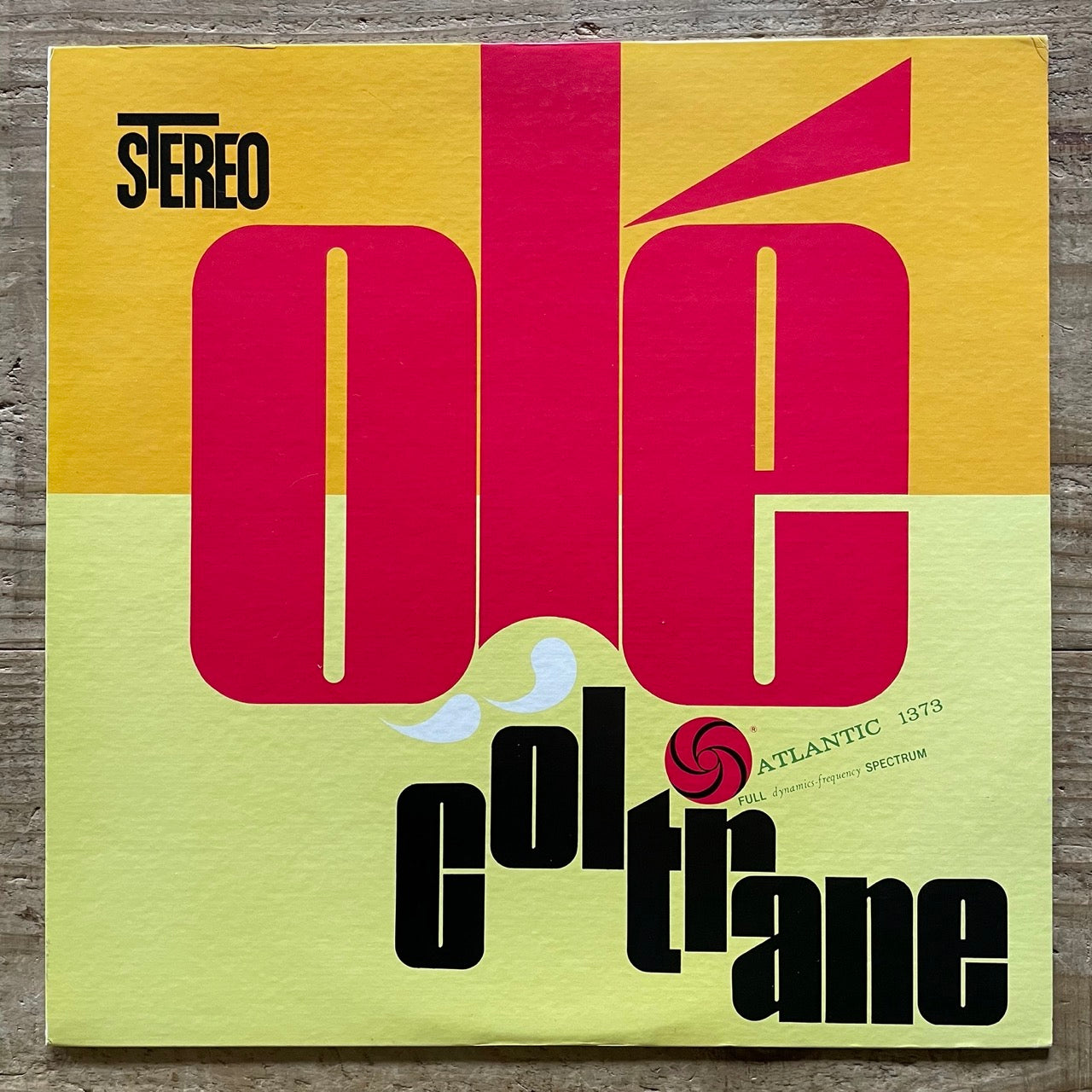 JOHN COLTRANE / OLE on Atlantic - Japan LP P-7507A