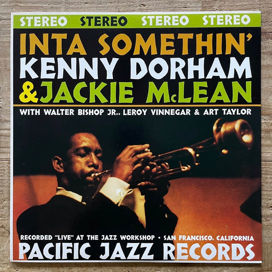 KENNY DORHAM & JACKIE McLEAN / INTA SOMETHIN' on Pacific Jazz - Japan King LP NM GXF-3119