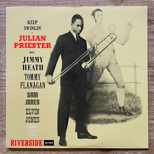 JULIAN PRIESTER / KEEP SWINGIN' on Riverside - Japan LP NM VIJJ-30041