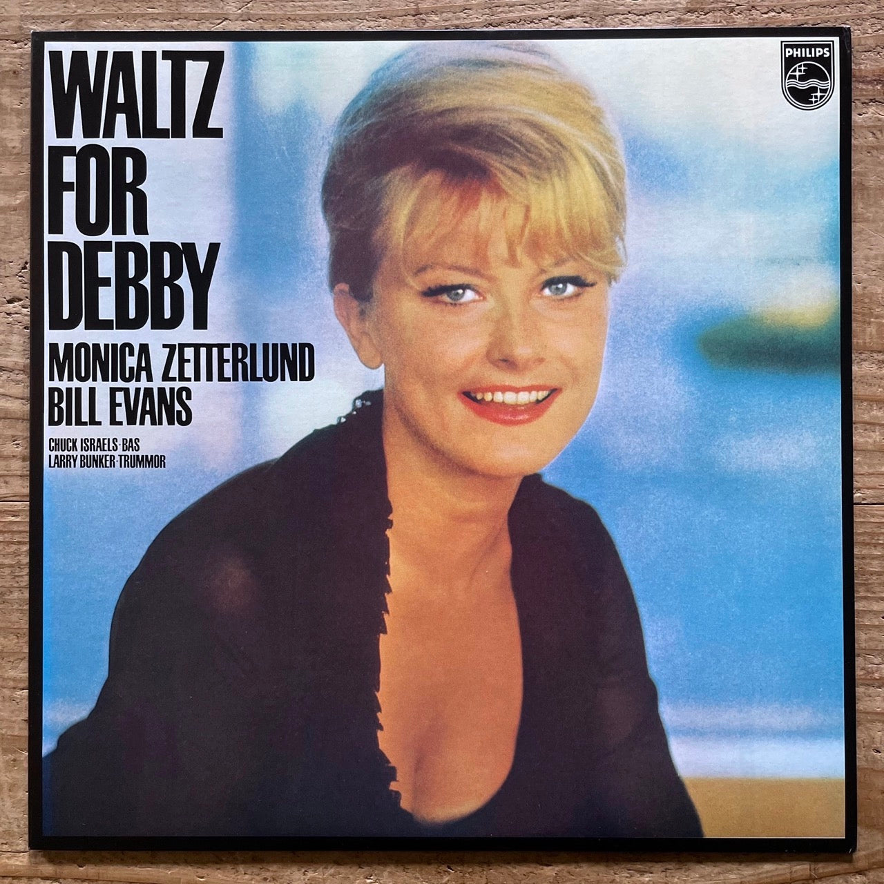 MONICA ZETTERLUND - BILL EVANS / WALTZ FOR DEBBY - Japan Philips LP Swedish Vocal Jazz NM DMJ-5001