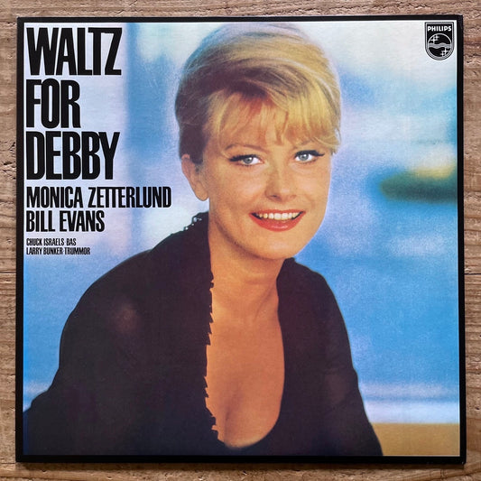 MONICA ZETTERLUND - BILL EVANS / WALTZ FOR DEBBY - Japan Philips LP Swedish Vocal Jazz NM DMJ-5001