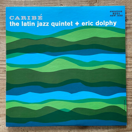 LATIN JAZZ QUINTET + ERIC DOLPHY / CARIBE on New Jazz - Japan Prestige LP SMJ-6568