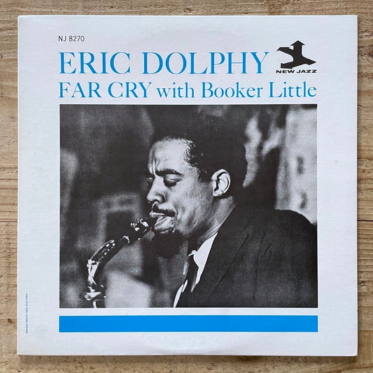 ERIC DOLPHY with BOOKER LITTLE / FAR CRY on New Jazz - Japan Prestige LP SMJ-6569