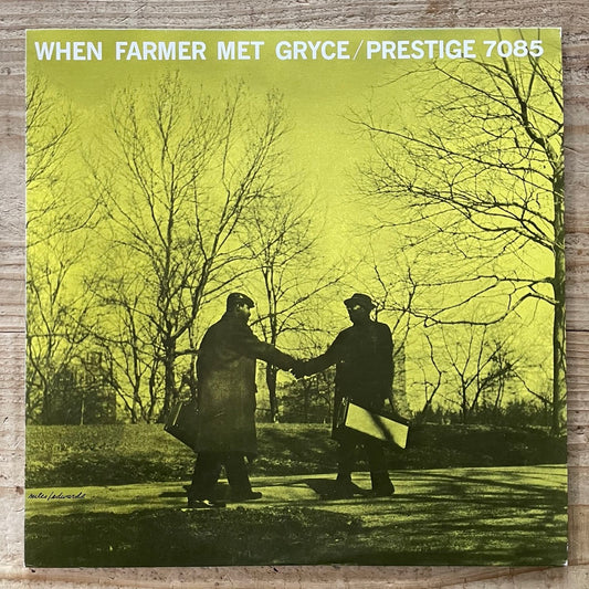 ART FARMER - GIGI GRYCE / WHEN FARMER MET GRYCE on Prestige - Japan MONO LP NM VIJ-230