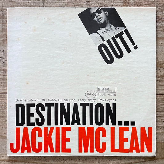 JACKIE McLEAN / DESTINATION OUT - BST-84165 Blue Note UA VAN GELDER