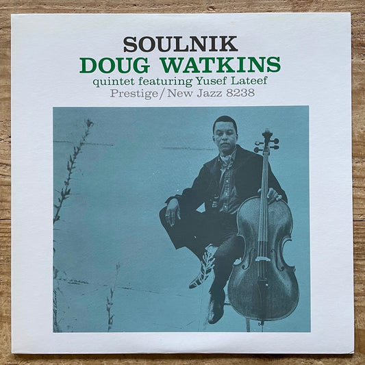 DOUG WATKINS QUINTET feat. YUSEF LATEEF / SOULNIK on New Jazz - Japan LP NM VIJJ-30075