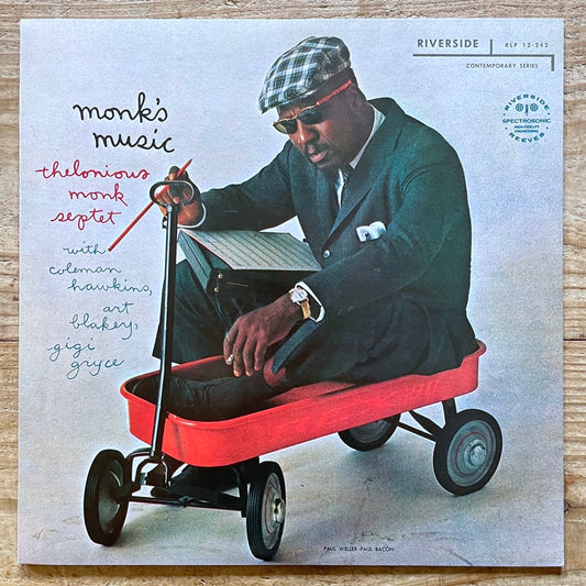 THELONIOUS MONK / MONK'S MUSIC on Riverside - Japan NM LP SMJ-6207