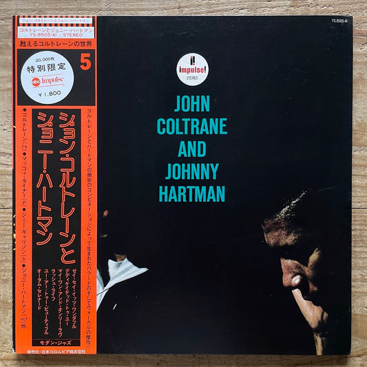 JOHN COLTRANE AND JOHNNY HARTMAN on Impulse - Japan GF LP obi YS-8505-AI