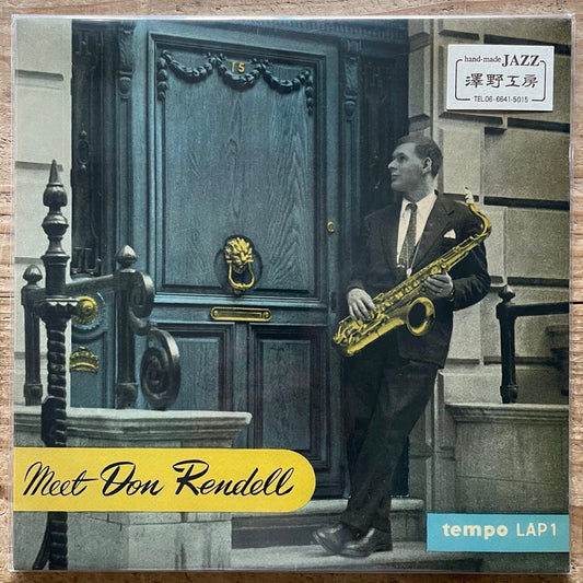 DON RENDELL QUARTET / MEET DON RENDELL on UK Tempo 10" - Japan Sawano reissue NM