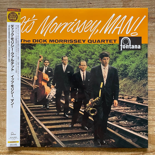 DICK MORRISSEY QUARTET / IT'S MORRISSEY, MAN! on Fontana - Japan LP NM UCJU-9048