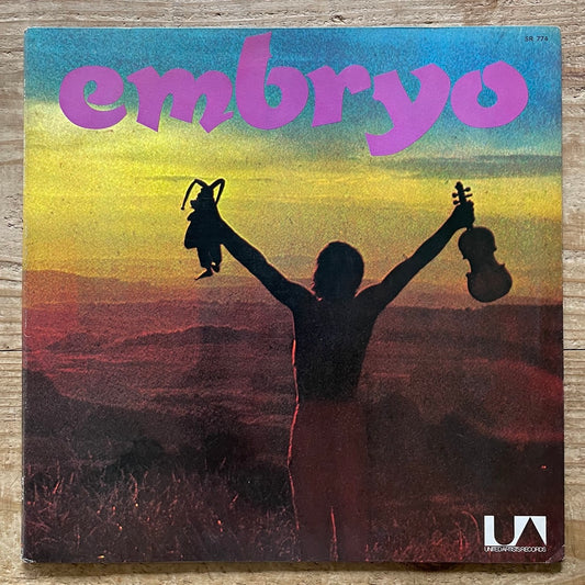 EMBRYO / EMBRYO'S RACHE on United Artists - 1972 Japan Promo LP Gatefold SR-774