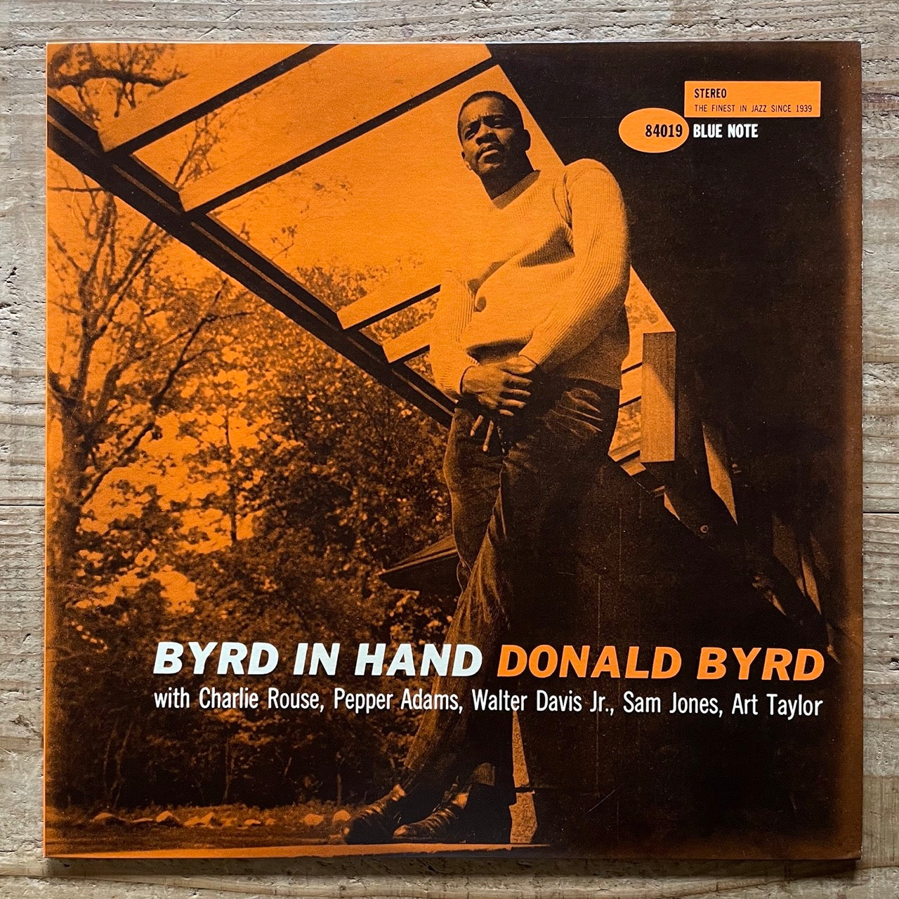 DONALD BYRD / BYRD IN HAND on Blue Note - Japan King LP GXK-8124