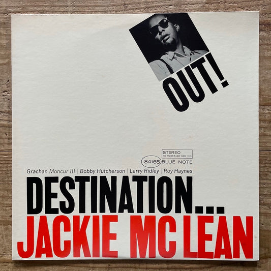 JACKIE McLEAN / DESTINATION OUT on Blue Note - Japan King LP GXK-8084