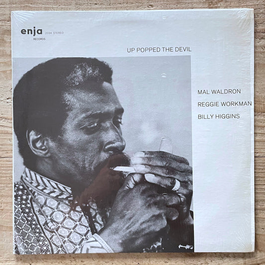 MAL WALDRON / UP POPPED THE DEVIL - US Enja LP NM ENJA-2034