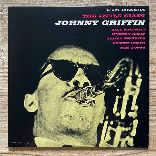 JOHNNY GRIFFIN / THE LITTLE GIANT - Japan Riverside LP SMJ-6127