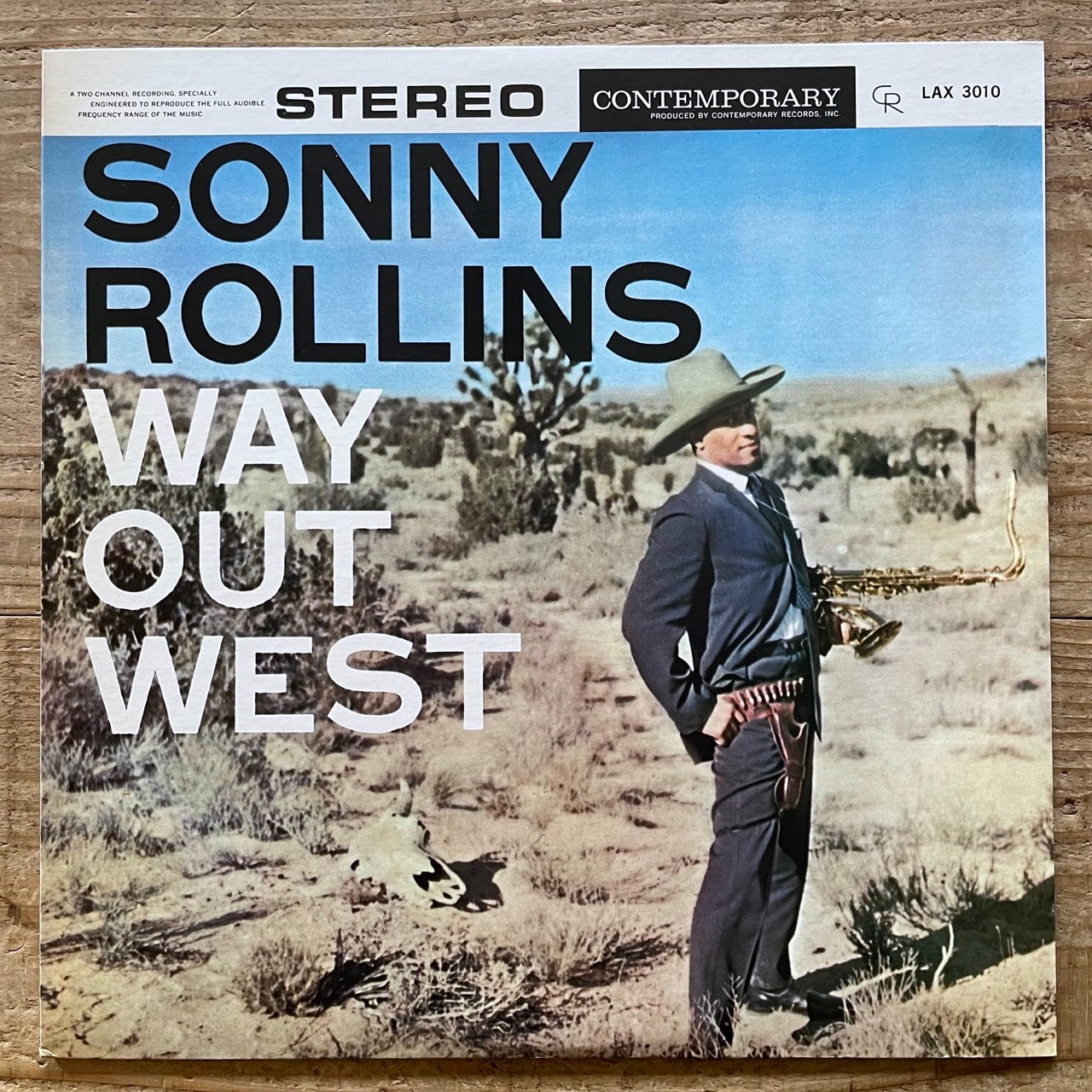 SONNY ROLLINS / WAY OUT WEST on Contemporary - Japan King LP LAX-3010