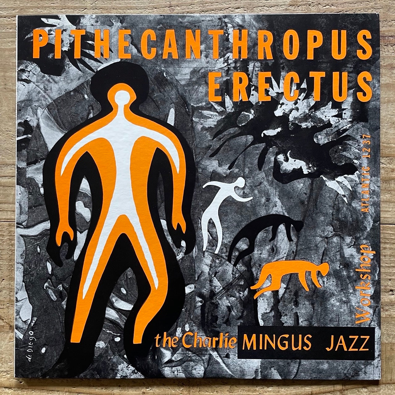 CHARLIE MINGUS / PITHECANTHROPUS ERECTUS on Atlantic - Japan LP P-7508A