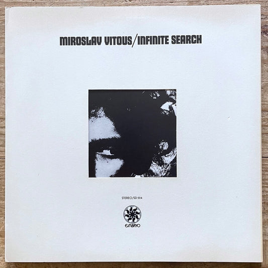 MIROSLAV VITOUS / INFINITE SEARCH on Embryo - Japan LP Die-Cut sleeve P-7501A Joe Henderson Herbie Hancock