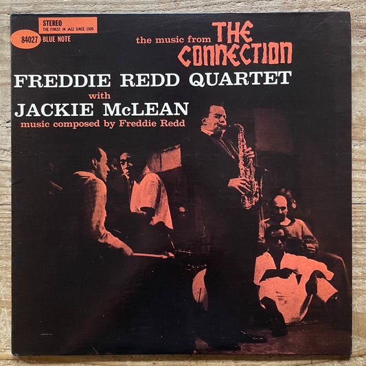 FREDDIE REDD QUARTET / MUSIC FROM THE CONNECTION on Blue Note BLP4027 - US UA MONO LP NM Jackie McLean