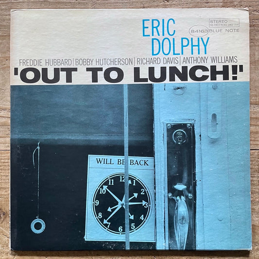 ERIC DOLPHY / OUT TO LUNCH on Blue Note BST84163 - US Liberty LP VAN GELDER