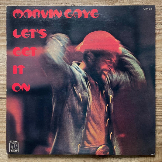MARVIN GAYE / LET'S GET IT ON on Motown - Japan LP VIP-25