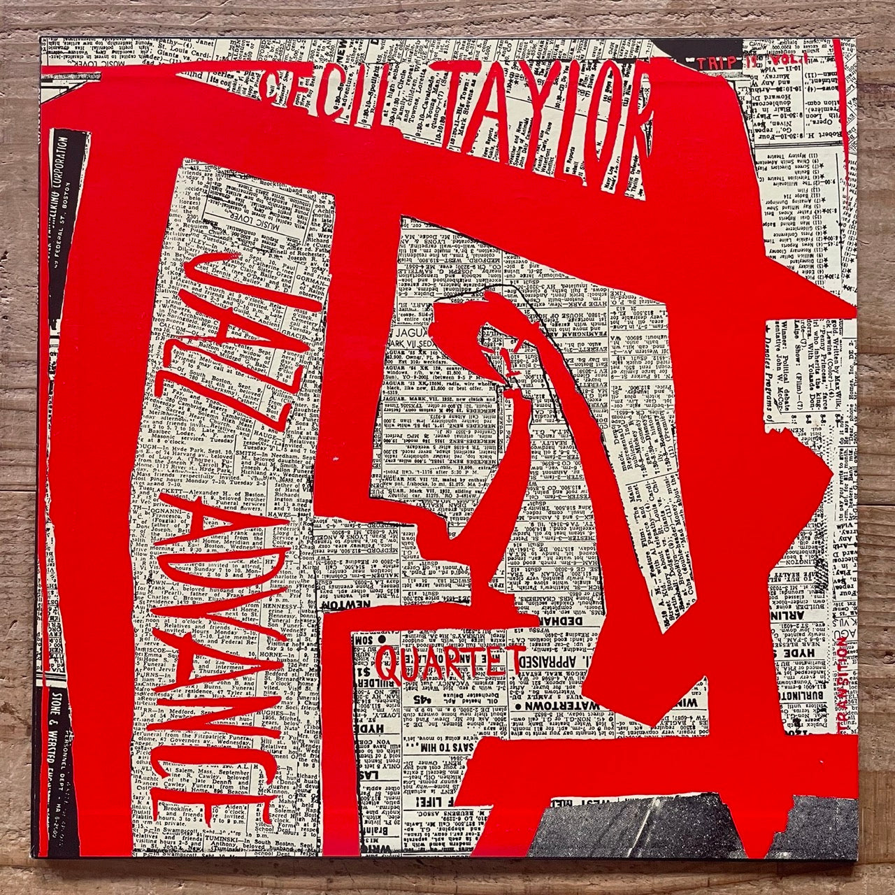 CECIL TAYLOR QUARTET / JAZZ ADVANCE on Transition - Japan King MONO LP GXF-3121