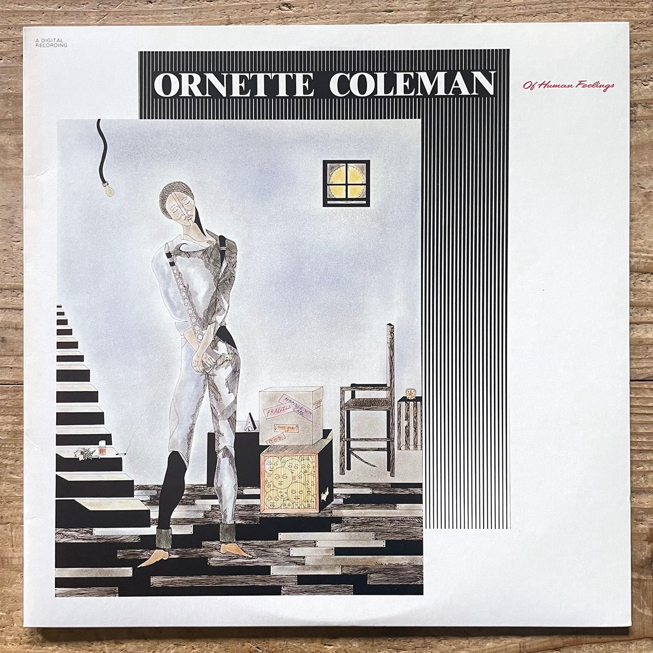 ORNETTE COLEMAN / OF HUMAN FEELINGS on Antilles - Japan LP NM 25S-3001