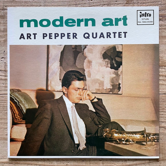 ART PEPPER QUARTET / MODERN ART on Intro - Japan King LP NM K23P-6711