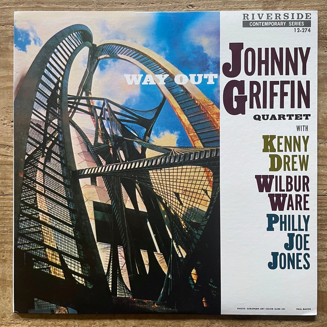 JOHNNY GRIFFIN QUARTET / WAY OUT on Riverside - Japan MONO LP NM VIJ-136