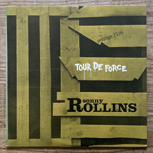 SONNY ROLLINS / TOUR DE FORCE on Prestige - Japan MONO LP SMJ-6588