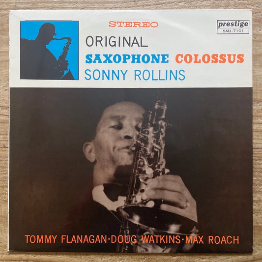 SONNY ROLLINS / SAXOPHONE COLOSSUS on Prestige - Japan DG LP NM SMJ-7101